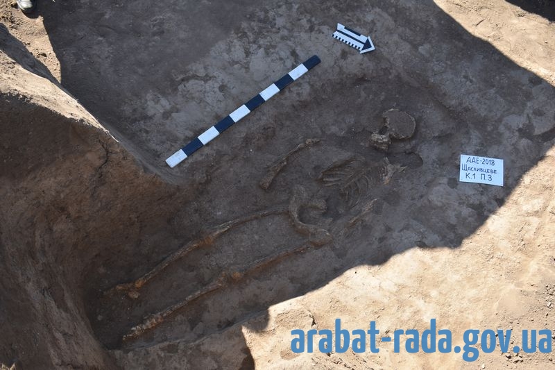 «Арабатская археологическая экспедиция-2018» - в кургане у Счастливцево нашли 16 захоронений